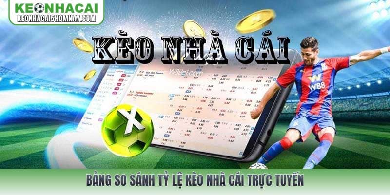 Bảng so sánh tỷ lệ kèo nhà cái trực tuyến
